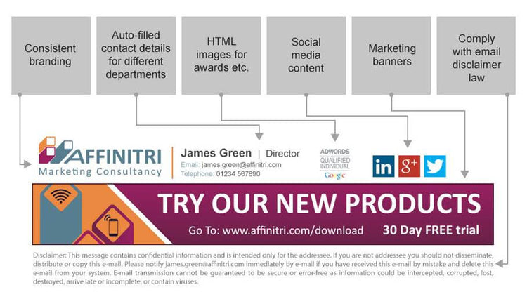 firmas, branding, social media content, #disclaimer, #exclaimer, legal e-commerce marketing,